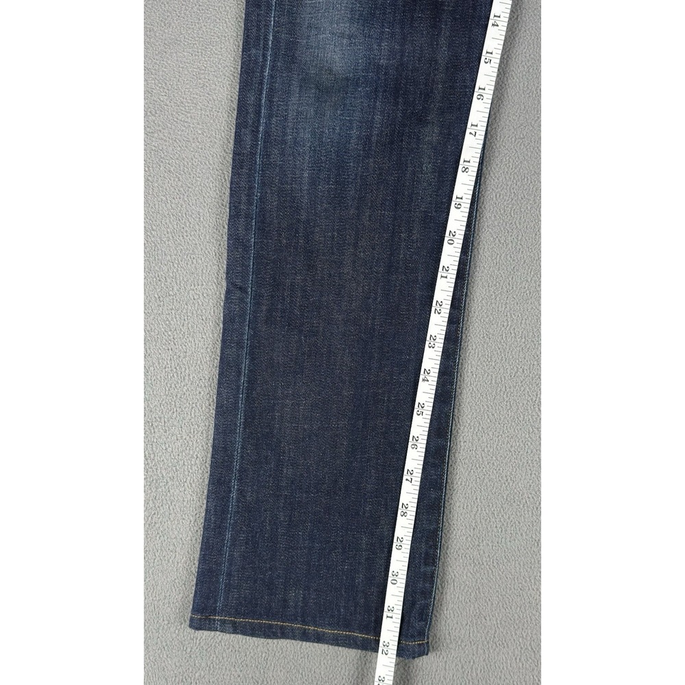 Citizens Of Humanity Jeans Womens 29 Blue Distressed Straight Leg Americana - Picture 4 of 10